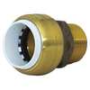 Zoro Select 1/2" Push-to-Connect Brass Male Adapter UIP120