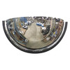 Zoro Select Half Dome Mirror, Plastic, 18 in. Dia. ONV-180-18-PB