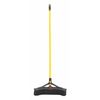 Rubbermaid Commercial 18 in Sweep Face Broom, Medium, Synthetic, Black, 58 in L Handle 2018727