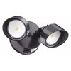 Lithonia Lighting Security Floodlight, 2159 lm, 120V, 7" L OLF 2RH 40K 120 PE BZ M4