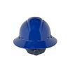 3M Full Brim Hard Hat, Type 1, Class E, Ratchet (4-Point), Navy Blue H-810R-UV