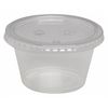 Dixie Portion Cup, 4 oz., Plastic, PK2400 PP40CLEAR