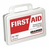Zoro Select First Aid Kit, Plastic, 1 Person 59320