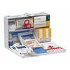Zoro Select First Aid Kit, Metal, 25 Person 59396