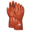 Mcr Safety 12" Chemical Resistant Gloves, PVC, 2XL, 12PK 6620KVXXL