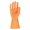 Mcr Safety 12" Chemical Resistant Gloves, Natural Rubber Latex/Neoprene, S, 1 PR 5430S