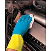Mcr Safety 12" Chemical Resistant Gloves, Natural Rubber Latex/Neoprene, XL, 12PK 5400S