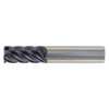 Widia End Mill, TiAlN, 0.3750 in. Milling Dia. TR4C4510004