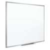 Mead 48"x72" Melamine Whiteboard, Gloss 85358N