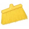 Tough Guy 9 1/8 in Sweep Face Broom Head, Stiff, Synthetic, Yellow 48LZ45