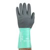 Ansell 11" Chemical Resistant Gloves, Nitrile, 11, 1 PR 58-128