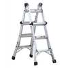 Louisville Multipurpose Ladder, Extension, Scaffold, Staircase, Stepladder Configuration, 11 ft, Aluminum L-2098-13