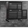 Proto 550S Series Top Chest, 12 Drawer, Red, Steel, 50 in W x 25-1/4 in D x 27 in H J555027-12RD