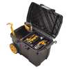 Dewalt Rolling Contractor Chest, Plastic, Black, 24 in W x 16 in D x 16-1/2 in H DWST33090