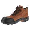 Reebok Work Boots, 10 Sz, Brown, Hiker Low, Mens, PR RB4444