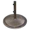 Island Umbrella Umbrella Base, Bronze, Cast Iron, 50 lb. NU5405A