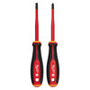 Milwaukee Tool Insulated Screwdriver St, 4 1/4 in L, 2pcs 48-22-2207