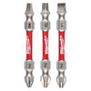 Milwaukee Tool Impact Bit Set, 1/4" Hex Shank 48-32-4319