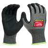 Milwaukee Tool Knit Gloves, Finished, Size M 48-73-7031