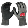 Milwaukee Tool Knit Gloves, Finished, Size XL 48-73-7143