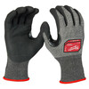 Milwaukee Tool Knit Gloves, Finished, Size L 48-73-7152