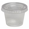 Dixie Portion Cup, 1 oz., Plastic, PK4800 PP10CLEAR