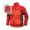 Milwaukee Tool M12 Heated ToughShell Jacket Kit S (Red) 202R-21S