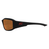 Edge Eyewear Polarized Safety Glasses, Copper Polycarbonate Lens, Scratch-Resistant TXB235