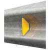 Tapco Bolt-On Guardrail Reflector, Steel, PK50 3113-00009