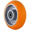 Zoro Select Caster Wheel, Polyurethane, 6 in., 1000 lb. 49H858
