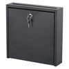 Safco Interoffice Mail Box, 3" H, Steel, Black 4258BL