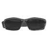 Edge Eyewear Safety Glasses, Gray Scratch-Resistant SK116-SP