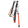 Little Giant Ladders 8 to 14 ft Fiberglass Platform Stepladder, 375 lb Capacity 18515-817