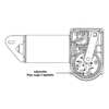Autotex Wiper Motor, 3-1/2" Shaft, Heavy Duty 4R3.24.R110D