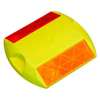 3M Pavement Marker, Yellow/Red, 4" L, PK100 RPM-291-YR