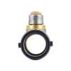 Sharkbite Push-to-Connect Reducing Tee, 1-1/4 in Tube Size, Brass, Brass UXL08353516