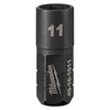 Milwaukee Tool Not Applicable Drive Impact Socket 11 mm Size, Short Socket, Black Oxide 49-16-1611