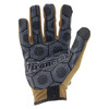Ironclad Performance Wear Mechanics Touchscreen Gloves, S, Tan/Silver, Polyester IEX-PGG-02-S
