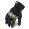 Ironclad Performance Wear Mechanics Touchscreen Gloves, L, Black/Silver, Polyester IEX-MUG-04-L