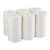 Georgia-Pacific Dry Wipe Roll, White, Paper, 105 Wipes, 14 in x 10 1/2 in, 6 PK 29324