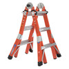 Werner Multipurpose Ladder, Extension, Scaffold, Staircase, Stepladder Configuration, 11 ft, Fiberglass FMT-13