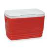 Zoro Select Full Size Chest Cooler, 32 qt., Red 4AAP6