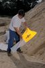 Gobagger Sand Bag Filling Tool, Plastic, Yellow 5EET2