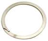 Zoro Select Internal Retaining Ring, 18-8 Stainless Steel, Plain Finish, 1/2 in Bore Dia., 10 PK WHM-50-S02