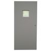 Ceco Vision Light Steel Door with Glass, 80 in H, 30 in W, 1 3/4 in Thick, 18-gauge, Type: 1 CHMD X VL26 68 X CYL-CE-18ga-WG