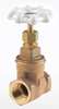 Milwaukee Valve Gate Valve, 3/4 In., Bronze UP105 3/4