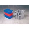 Akro-Mils Stack & Nest Container, Blue, Industrial Grade Polymer, 19 1/2 in L, 13 1/2 in W, 8 in H 35200BLUE