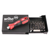Wiha 10 in, Drive Size: 1/4 in , Num. of pieces:39 71990