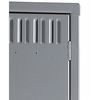 Tennsco Box Locker, 36 in W, 15 in D, 66 in H, (3) Wide, (15) Openings, Gray BS5-121512-3MG
