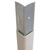 Zoro Select Corner Guard, Beige, 2"W X 48"H PVC-A-2-BG